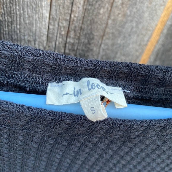 Black Boho Sleeve Print Blouse - Picture 6 of 7